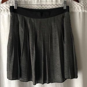 Madewell pleated mini skirt